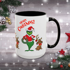 Festive Christmas Mug, Christmas Decoration,