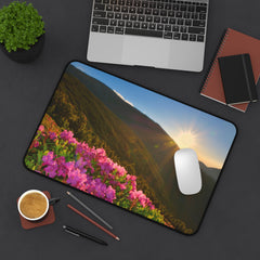 Scenic Mountain Sunrise Desk Mat