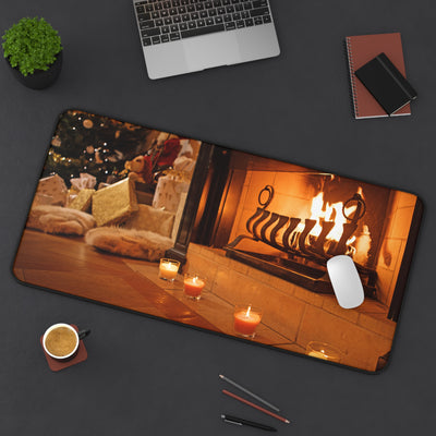 Cozy Christmas Desk Mat | Festive Home Decor for Holiday Vibes,