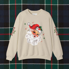 Christmas Santa Sweatshirt, Retro Santa Believe Shirt