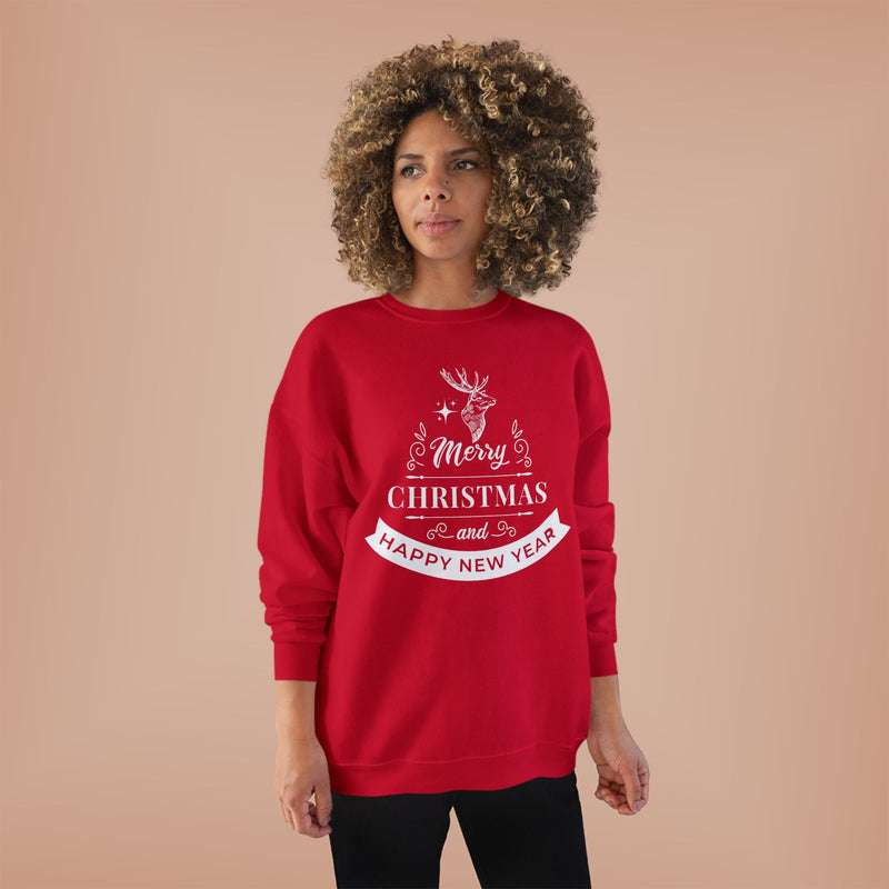 Merry Christmas & Happy New Year Crewneck Sweatshirt