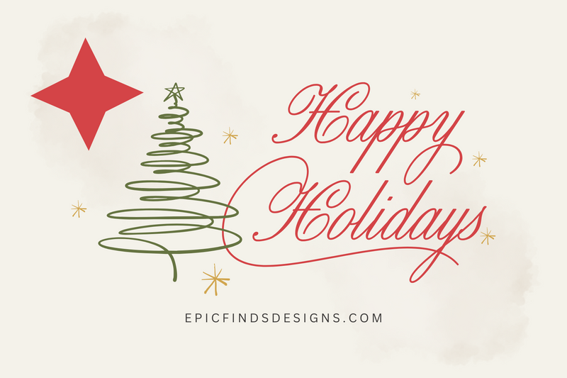 Happy Holidays Gift Card
