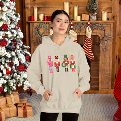 Holiday Trees Unisex Hooded Sweatshirt - Cozy Christmas Gift,