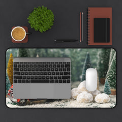 Christmas Country Truck Desk Mat Office Decor