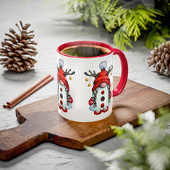 Cute Reindeer Gnome Christmas Mug