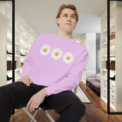 Daisy Unisex Garment-Dyed Sweatshirt -