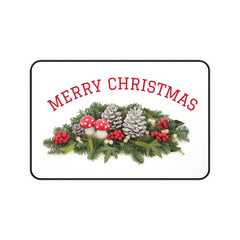 Christmas Desk Mat, Holiday Office Decor,