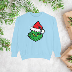 Festive Mean Green Holiday Unisex Sweatshirt