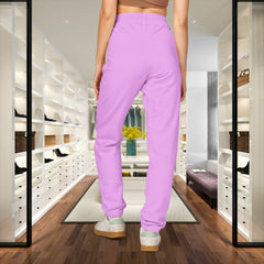 Cozy Botanical Fleece Sweatpants - Unisex Lounge Pants,