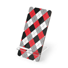 Plaid Georgia Colors Mobile Phone Holder