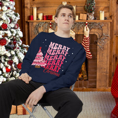 Gift for Him/Her, Festive Sweatshirt, Winter Fashion, Cute Sweatshirt