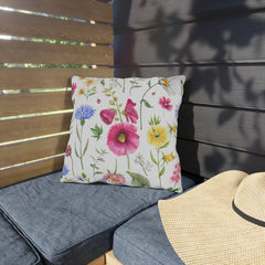 Floral Outdoor Pillows, Spring Home Decor,