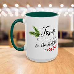 Christmas Mugs, Jesus is the Reason for the Season