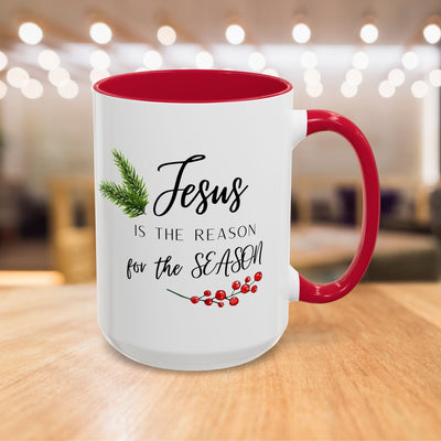 Christmas Mugs, Jesus is the Reason for the Season