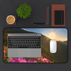 Scenic Mountain Sunrise Desk Mat
