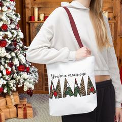 Holiday Tote Bag for Moms, Funny Christmas Gift,