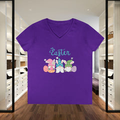 Easter Gnomes V-Neck Tee