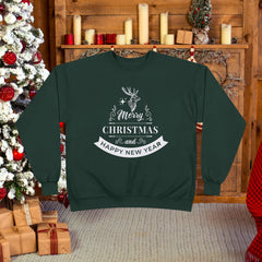 Merry Christmas & Happy New Year Crewneck Sweatshirt