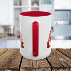 Love Gnome Coffee Mug — Valentine's Day Red Interior 11oz/15oz