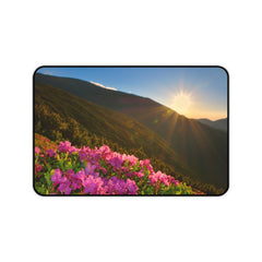 Scenic Mountain Sunrise Desk Mat