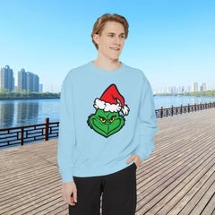 Festive Mean Green Holiday Unisex Sweatshirt