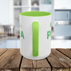 Pippa Floral Name Mug — Personalized Colorful Coffee Cup (11oz & 15oz)