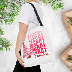 Holiday Tote Bag Merry Christmas