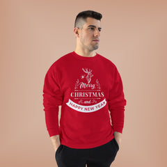 Merry Christmas & Happy New Year Crewneck Sweatshirt