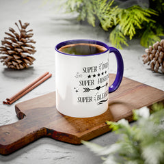 Super Dad Super Husband Super Blessed Coffee Mug — Father's Day Gift (11oz/15oz)