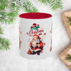 Festive Christmas Mugs, Santa Coffee Cups,