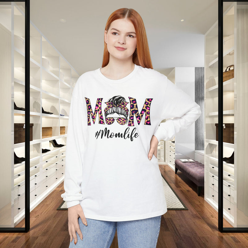 Mom Life Long Sleeve Tee, Stylish Mom Shirt,