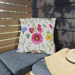 Floral Outdoor Pillows, Spring Home Decor,