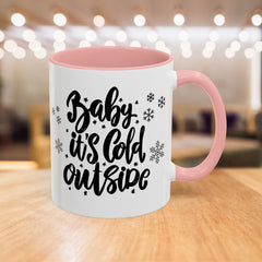 Winter-Themed Accent Coffee Mug