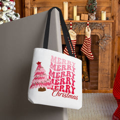 Holiday Tote Bag Merry Christmas