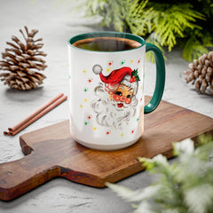 Festive Santa Mug, Christmas Gift, Santa Claus Design